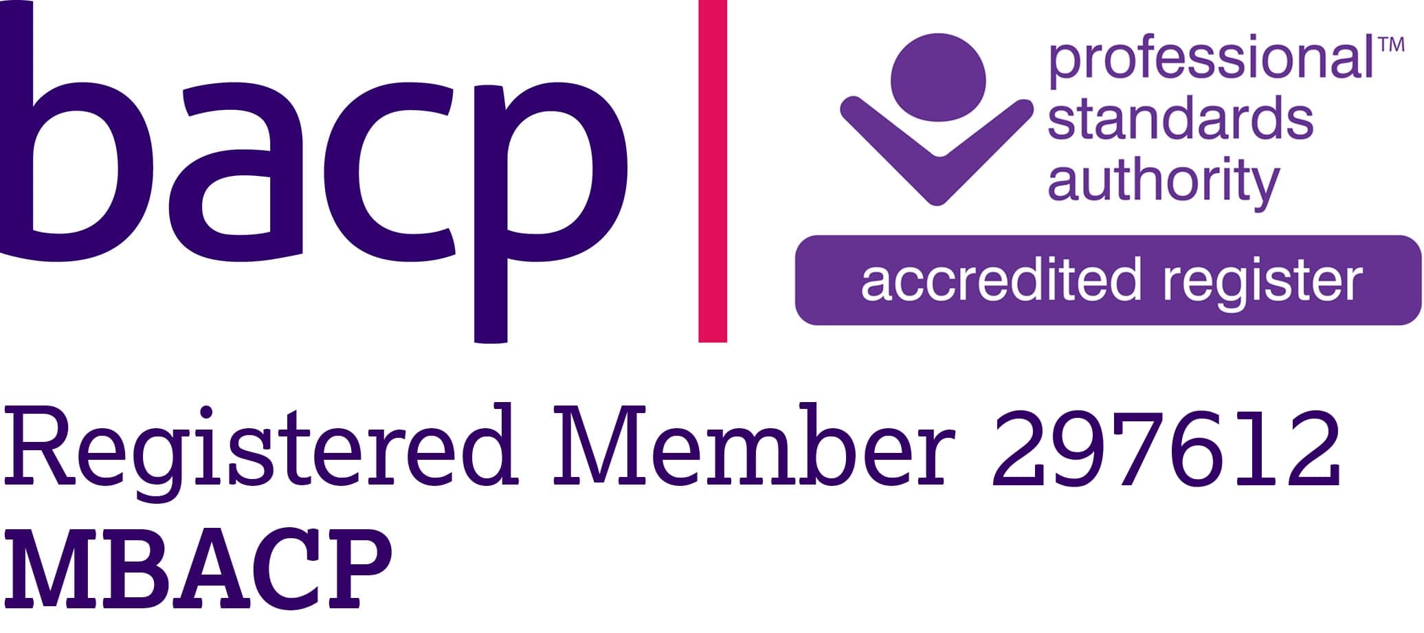 BACP Logo accreditation